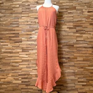 Doe & Rae | Juliet  Jumpsuit | Terracotta | Halter | Various Sizes